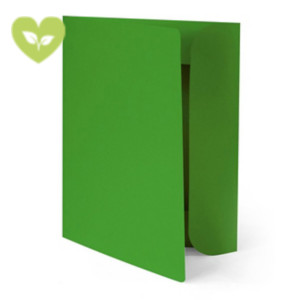 Cartellina a 3 lembi Classic, 25 x 35 cm, Cartoncino uso mano 200 g/m², Verde (confezione 25 pezzi)