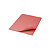 Cartellina a 3 lembi senza stampa, 25,5 x 33,5 cm, Cartoncino manilla riciclato 190 g/m², Rosso (confezione 50 pezzi) - 1