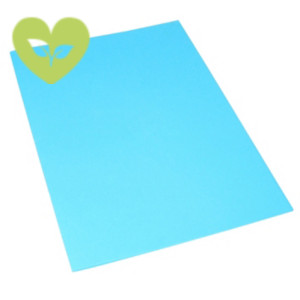 Cartellina semplice Classic, 25 x 35 cm, Cartoncino uso mano 200 g/m², Azzurro (confezione 50 pezzi)