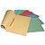 Cartelline con pressino fermafogli, Manilla, 250 x 345 mm, Azzurro pastello (confezione 25 pezzi) - 2