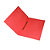 Cartelline con pressino fermafogli, Manilla, 250 x 345 mm, Rosso pastello (confezione 25 pezzi) - 1