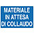 Cartello bombole vuote in alluminio 300x200 mm - 61