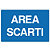Cartello bombole vuote in alluminio 300x200 mm - 18