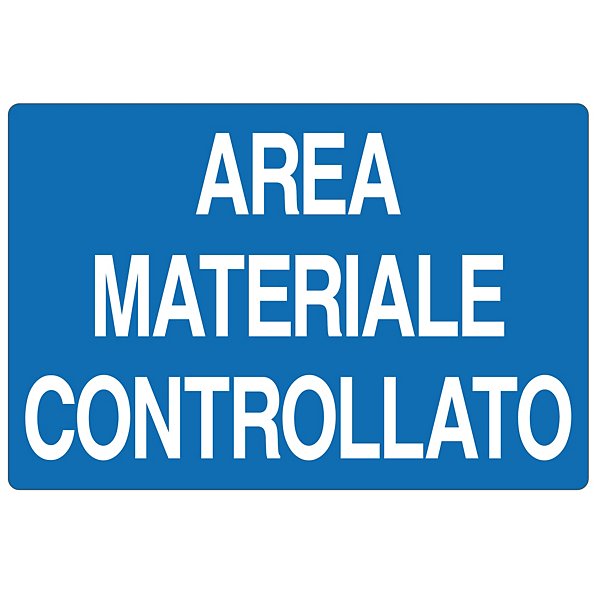 Cartello bombole vuote in alluminio 300x200 mm - 35