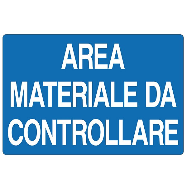 Cartello bombole vuote in alluminio 300x200 mm - 20