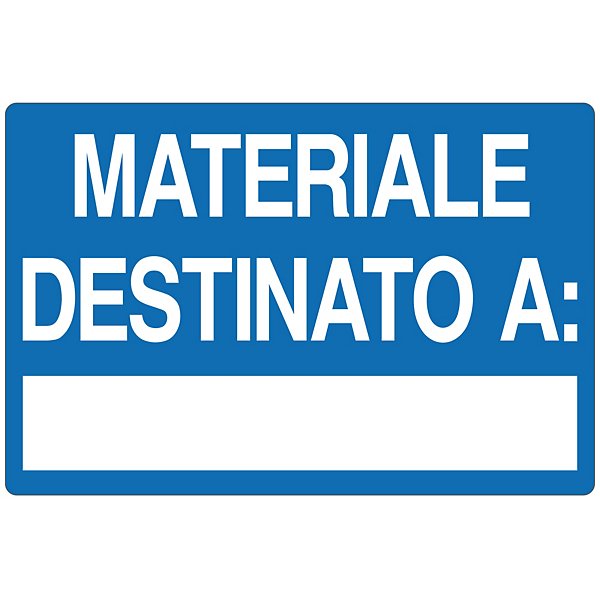 Cartello bombole vuote in alluminio 300x200 mm - 26