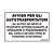 Cartello informativo carta e cartone in alluminio 500 x 333  mm - 36