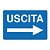 Cartello informativo carta e cartone in alluminio 500 x 333  mm - 51
