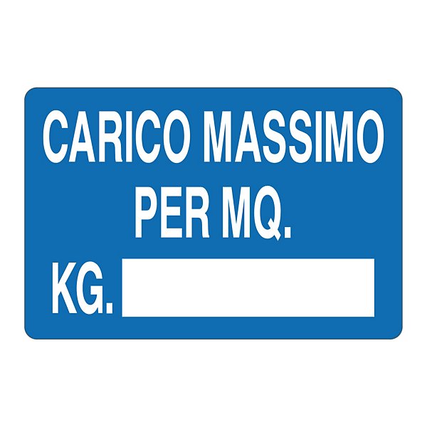 Cartello informativo locale contatori in alluminio 300 x 200  mm - 45