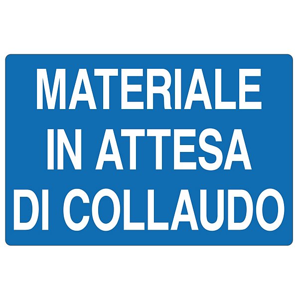 Cartello informativo locale contatori in alluminio 300 x 200  mm - 61