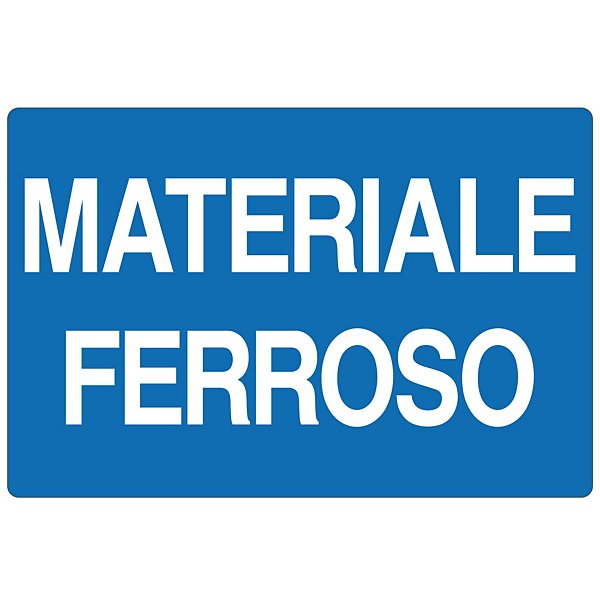 Cartello informativo locale contatori in alluminio 300 x 200  mm - 33
