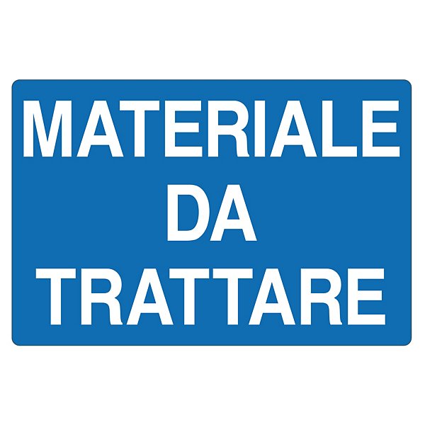 Cartello informativo magazzino prodotti finiti in alluminio 500 x 333  mm - 64