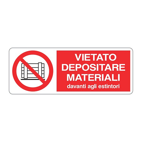 Cartello vietato riparare o registrare durante il moto in alluminio 333x125 mm - 8