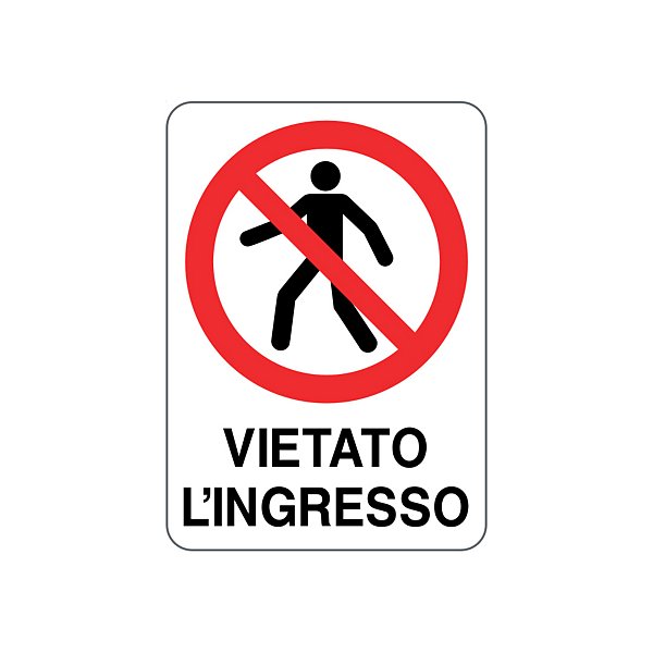 Cartello vietato riparare o registrare durante il moto in alluminio 333x125 mm - 33