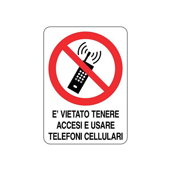Cartello vietato trasportare persone in alluminio 333x125 mm - 38