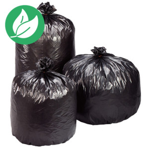 Carton de 100 sacs poubelle plastique Economique 100 L Gris (Carton de 100 sacs)) Carton de 100 sacs poubelle plastique Economique 100 L Gris (Carton de 100 sacs))