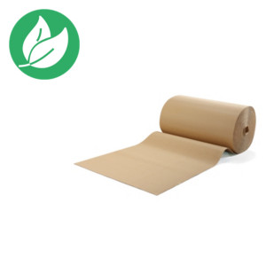 Carton ondulé 450 g/m², rouleau de 50 m largeur 1 m Carton ondulé 450 g/m², rouleau de 50 m largeur 1 m