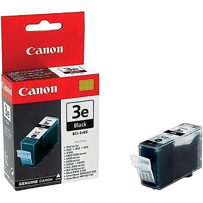 Cartouche Canon BCI-3eBK noir pour imprimantes jet d'encre