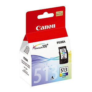 Cartouche Canon CL 513 XL couleurs (cyan + magenta + jaune) pour imprimantes jet d'encre