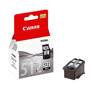 Cartouche Canon PG 512 XL noir pour imprimante jet d'encre