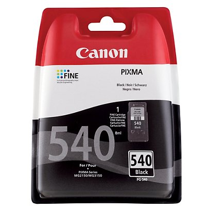 Cartouche Canon PG 540 noir pour imprimante jet d'encre