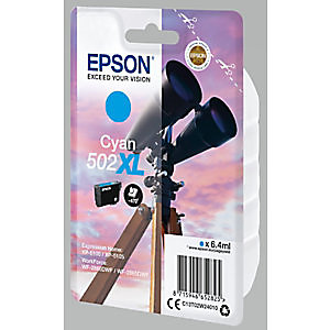 Cartouche encre Authentique EPSON Epson 502 XL cyan pour imprimante jet d'encre