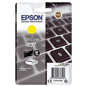 Cartouche encre Authentique EPSON WorkForce Pro WF-4745 jaune pour imprimante jet d'encre