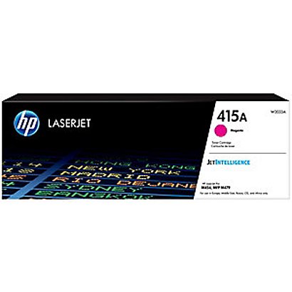 Cartouche encre Authentique HP 415A magenta pour imprimante laser