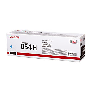 Cartouche encre Canon 054 H cyan pour imprimante laser
