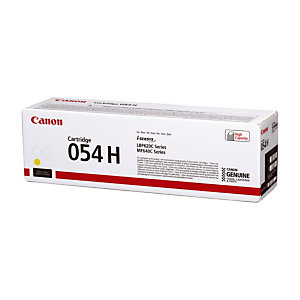 Cartouche encre Canon 054 H jaune pour imprimante laser