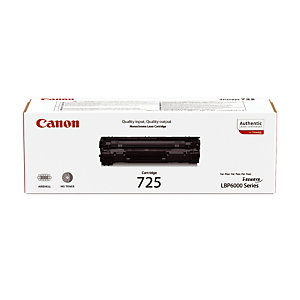 Cartouche encre Canon CRG-725 noir pour imprimante laser