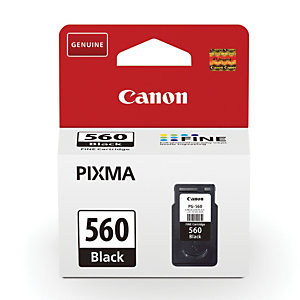 Cartouche encre Canon PG-560 noir pour imprimante jet d'encre