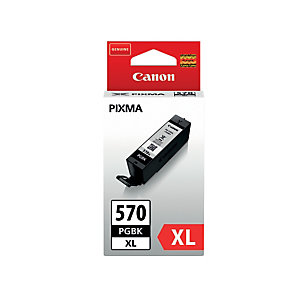 Cartouche d'encre Canon PGI-570 XL noire pour imprimantes jet d'encre