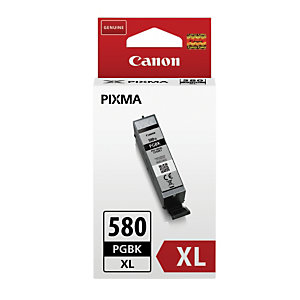 Cartouche encre Canon PGI-580PGBK XL noir pour imprimante jet d'encre