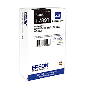 Cartouche d'encre Epson T7891 noire pour imprimantes jet d'encre