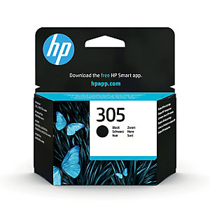 Cartouche encre HP 305 Deskjet noir pour imprimante jet d'encre
