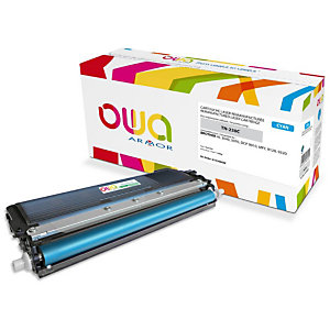 Cartouche encre Remanufacturée OWA compatible BROTHER TN-230C cyan pour imprimante laser