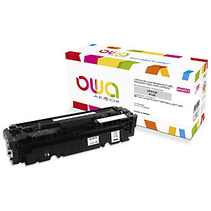 Cartouche encre Remanufacturée OWA compatible HP 410X CF413X magenta pour imprimante laser
