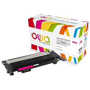 Cartouche encre Remanufacturée OWA compatible SAMSUNG CLT-M404S magenta pour imprimante laser