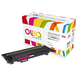 Cartouche encre Remanufacturée OWA compatible SAMSUNG CLT-M4072S magenta pour imprimante laser