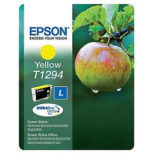 Cartouche Epson T1294 jaune pour imprimantes jet d'encre