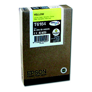 Cartouche Epson T6164 jaune pour imprimantes jet d'encre