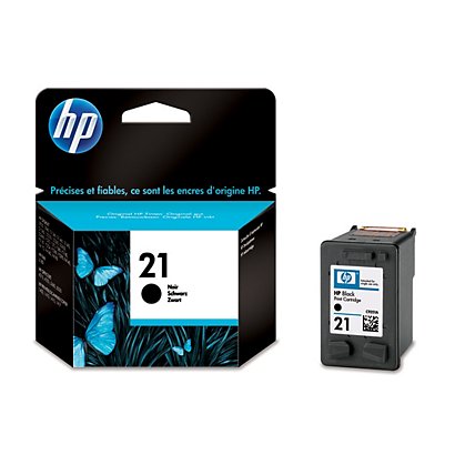 Cartouche HP 21 noir pour imprimantes jet d'encre