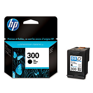 Cartouche HP 300 noir pour imprimantes jet d'encre