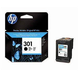 Cartouche HP 301 noir pour imprimantes jet d'encre