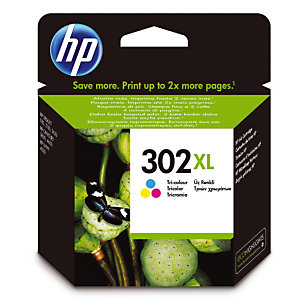 Cartouche HP 302 XL couleurs(cyan+magenta+jaune) pour imprimantes jet d'encre