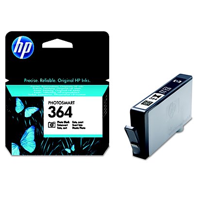 Cartouche HP 364 photo noir pour imprimantes jet d'encre
