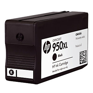 Cartouche HP 950 XL noir pour imprimantes jet d'encre