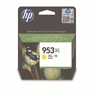 Cartouche HP 953 XL jaune pour imprimantes jet d'encre