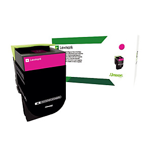 Cartouche toner Lexmark 71B2HM0 coloris magenta. Cartouche toner Lexmark 71B2HM0 coloris magenta.
